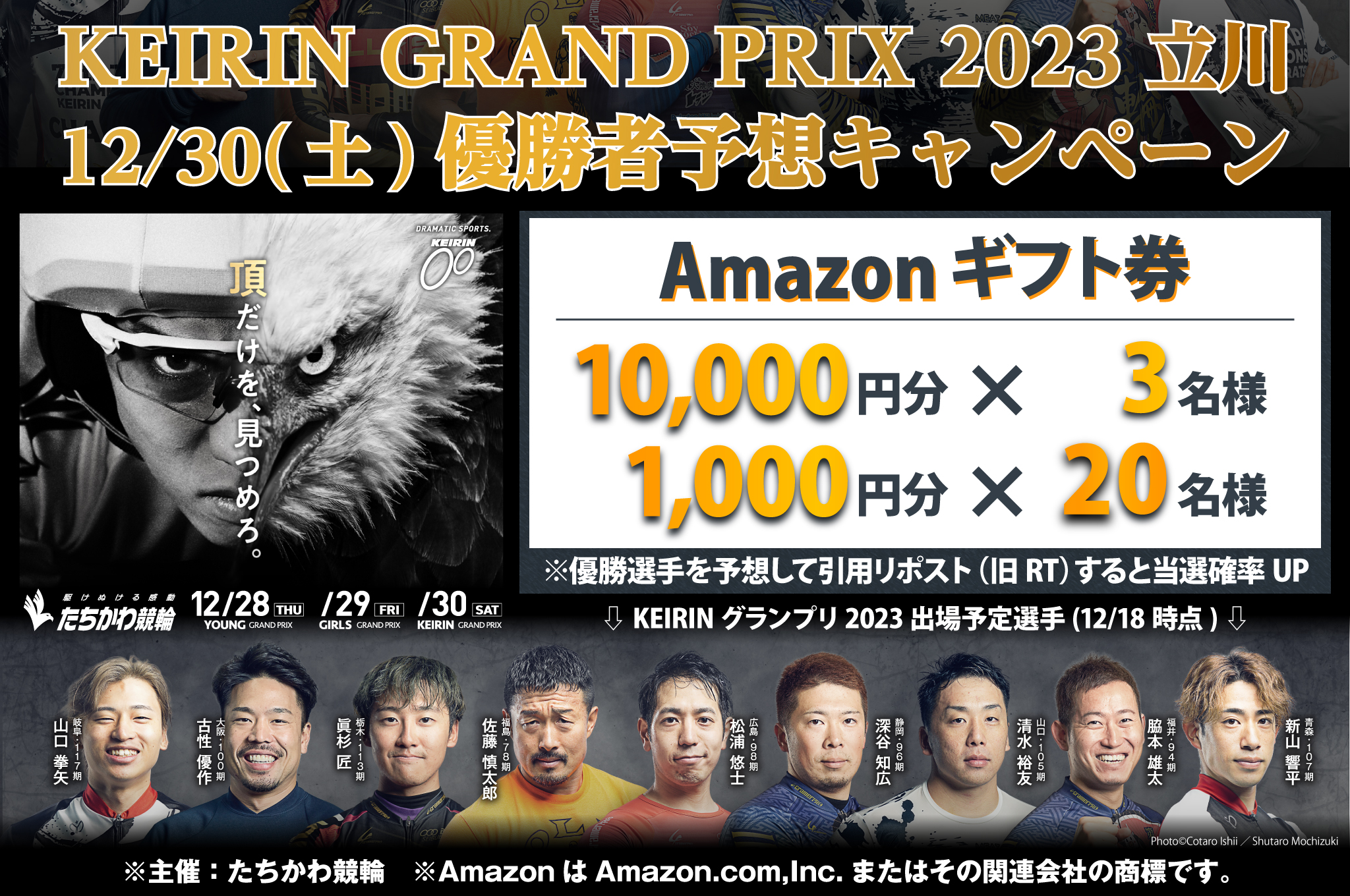 優勝者予想キャンペーン GP