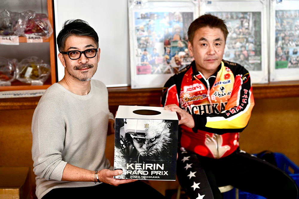 日本競輪選手会東京支部ブース