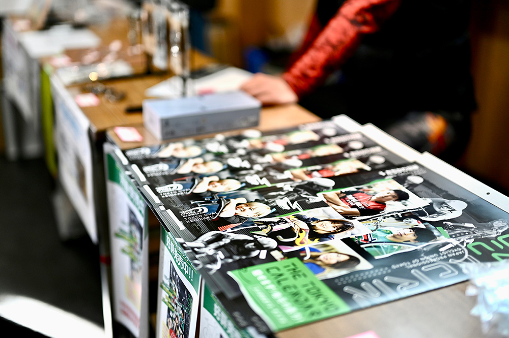 日本競輪選手会東京支部ブース