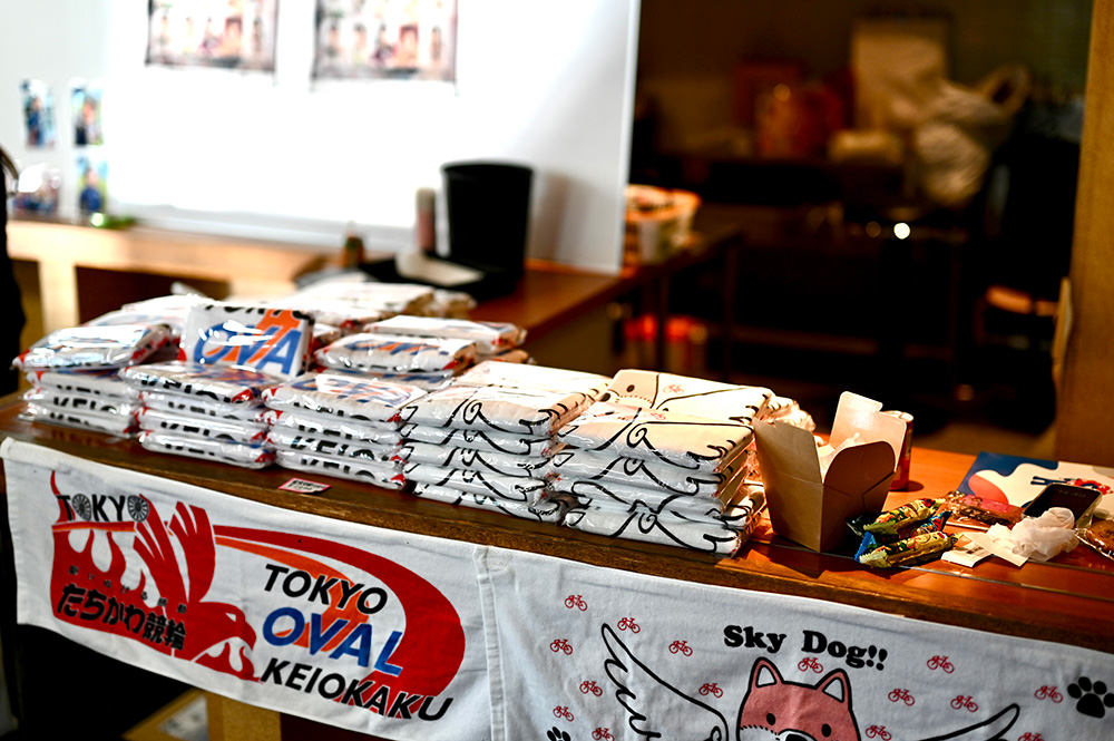 日本競輪選手会東京支部ブース