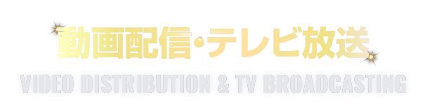 動画配信・テレビ放送
